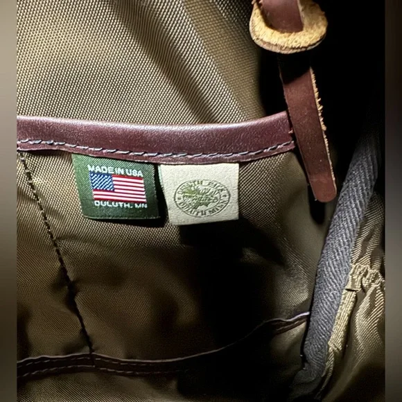 Duluth Pack Freelance Briefcase Black Leather Bag Business Everyday Travel - Picture 12 of 12